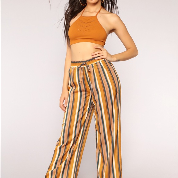 Rust Halter Crop Top - Picture 4 of 4